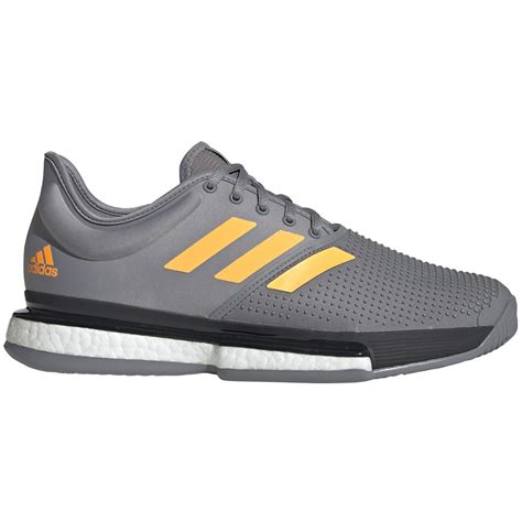 adidas solecourt boost allcourtschuh herren grau orange|adidas SoleCourt Boost Men's Review .